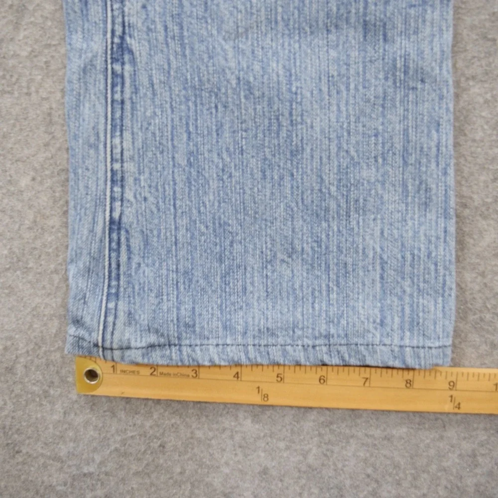 Rupert Edge Jeans Mens 32 XL Blue Straight Leg Japanese Denim Distressed